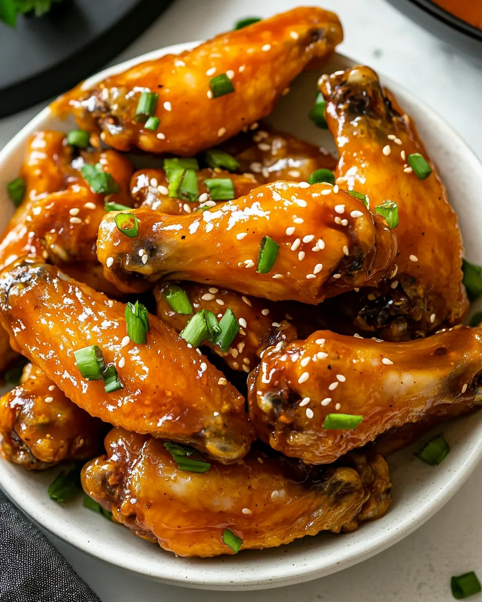 Sweet and Sour Wings