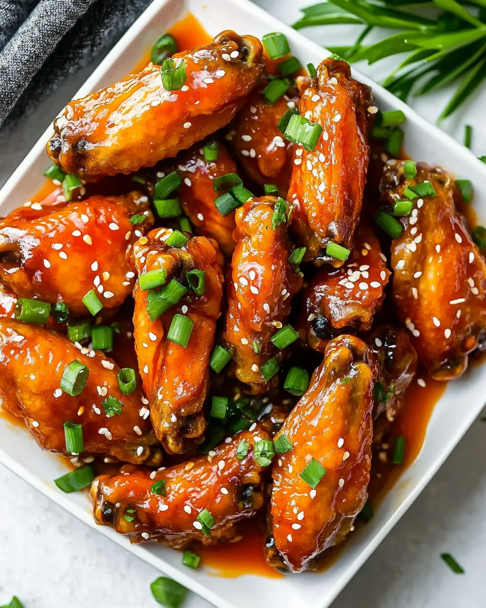 Sweet and Sour Wings