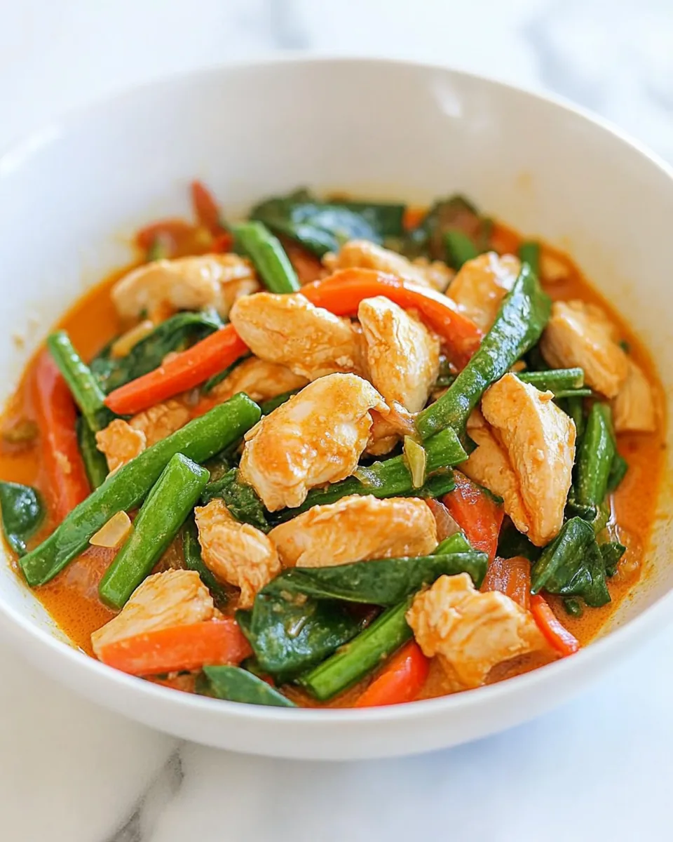 Thai Curry Chicken
