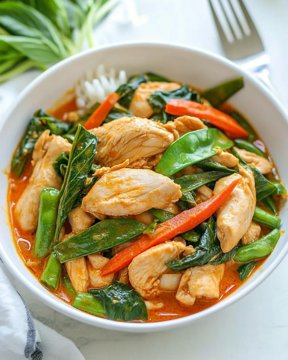 Thai Curry Chicken
