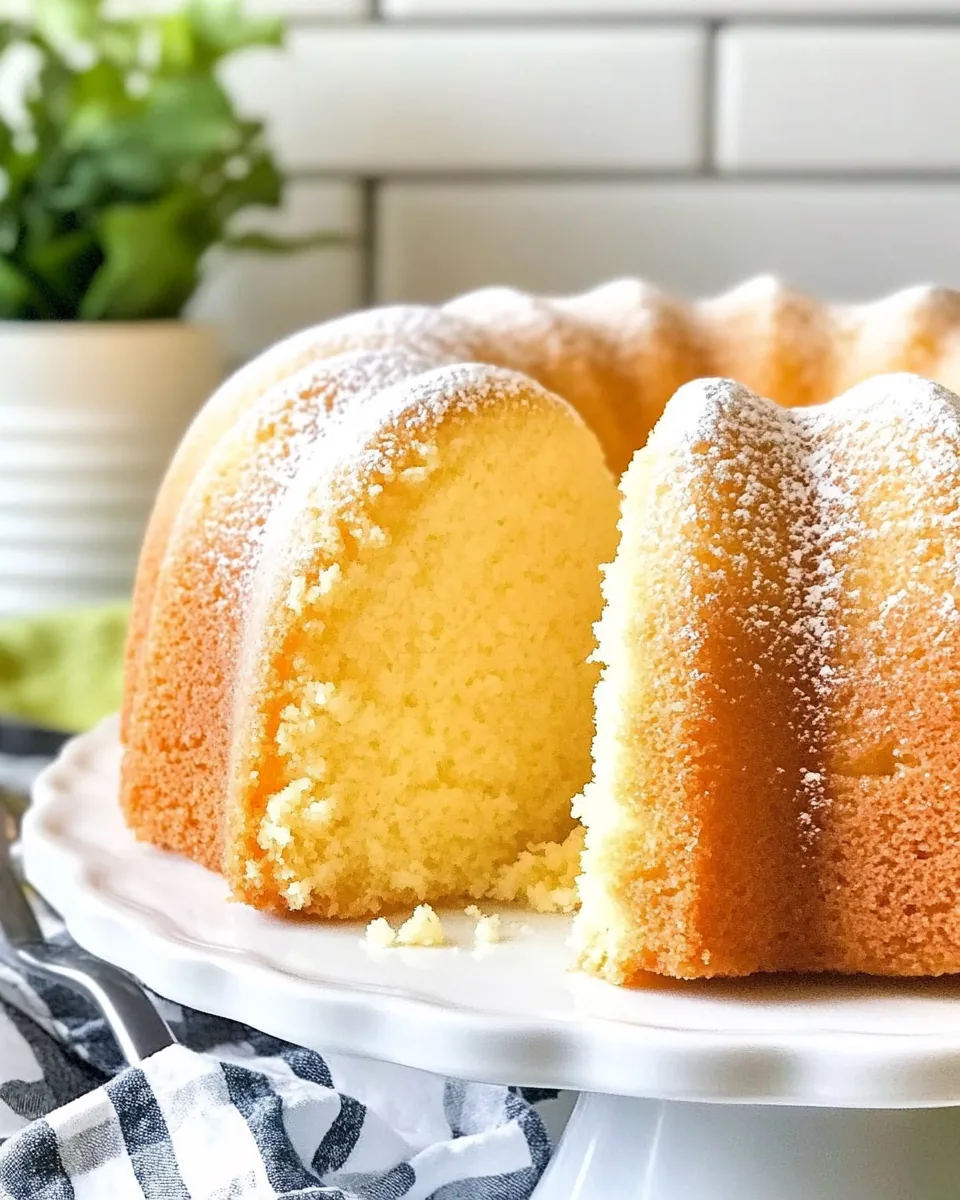 Homemade Pound Cake