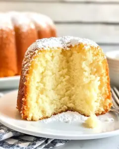 Homemade Pound Cake