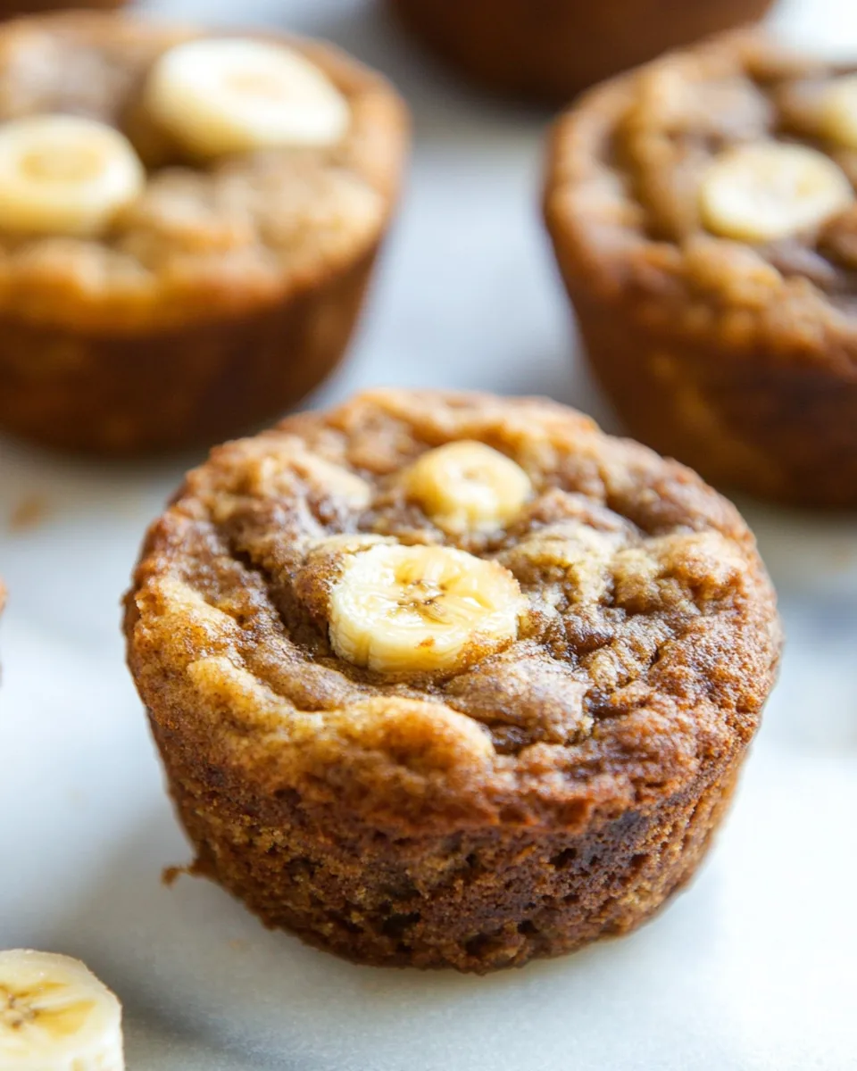Paleo Banana Bread Muffins