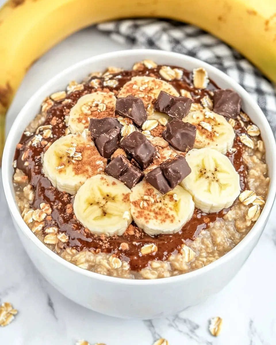 Peanut Butter Banana Oatmeal