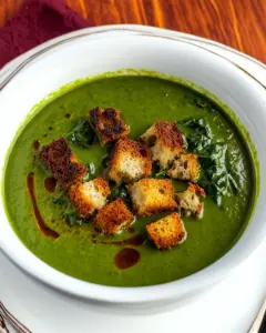 Easiest Cream of Spinach Soup
