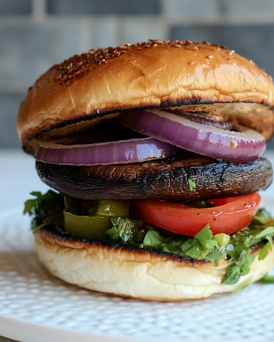 Grilled Portobello Burger