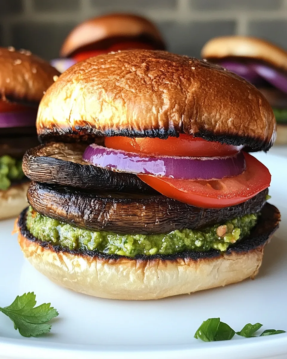 Grilled Portobello Burger