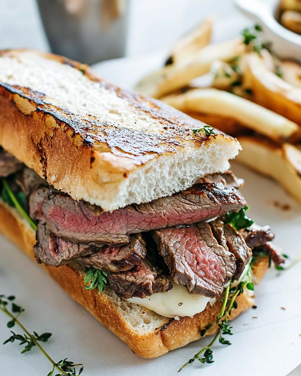 The Ultimate Steak Sandwich