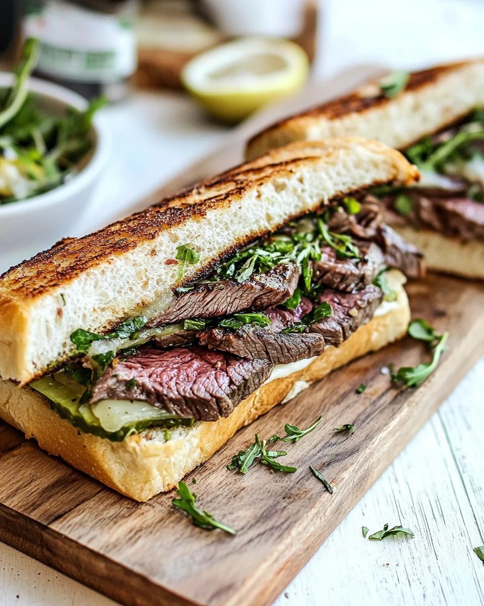 The Ultimate Steak Sandwich