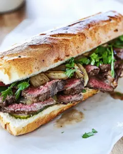 The Ultimate Steak Sandwich