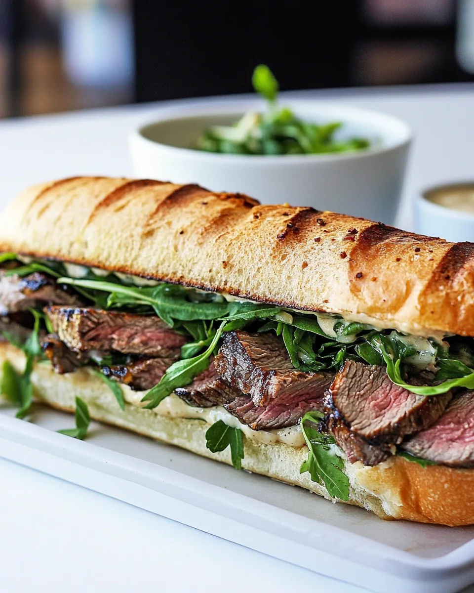 The Ultimate Steak Sandwich