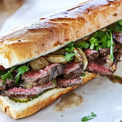 The Ultimate Steak Sandwich