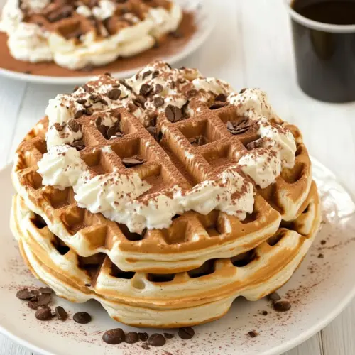 Tiramisu Waffles