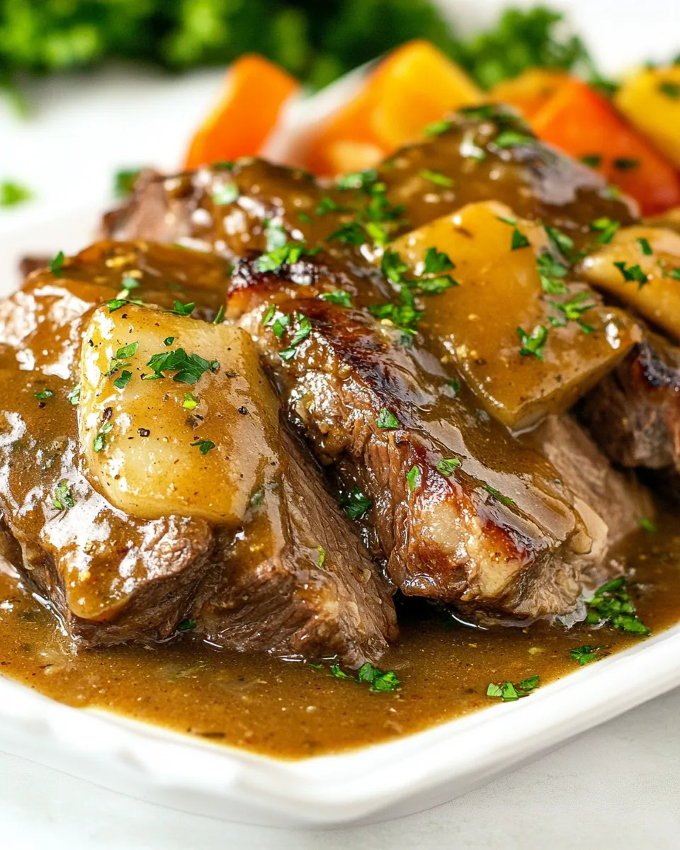 Pot Roast with Ranch Dressing