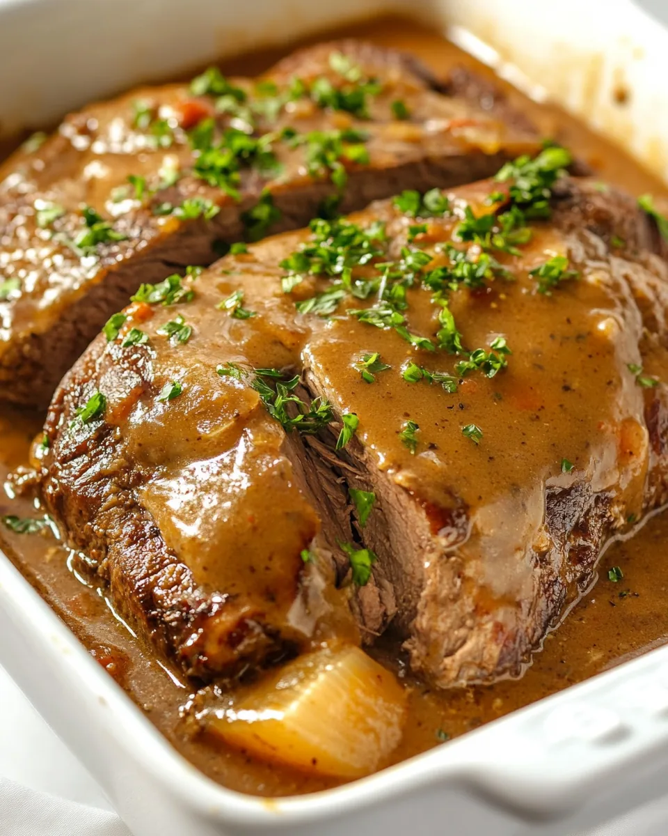 Pot Roast with Ranch Dressing