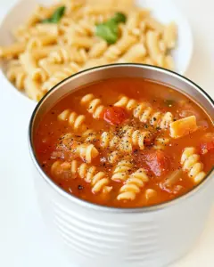 Tomato Pasta Soup