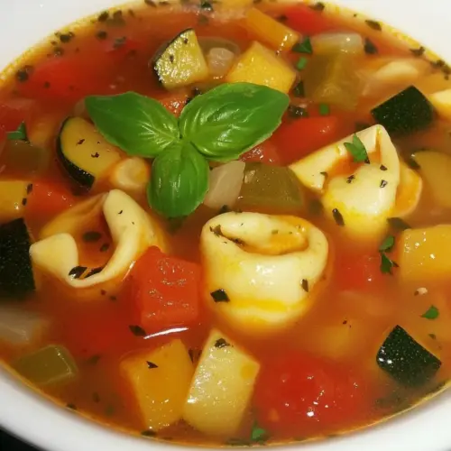 Tortellini Vegetable Soup