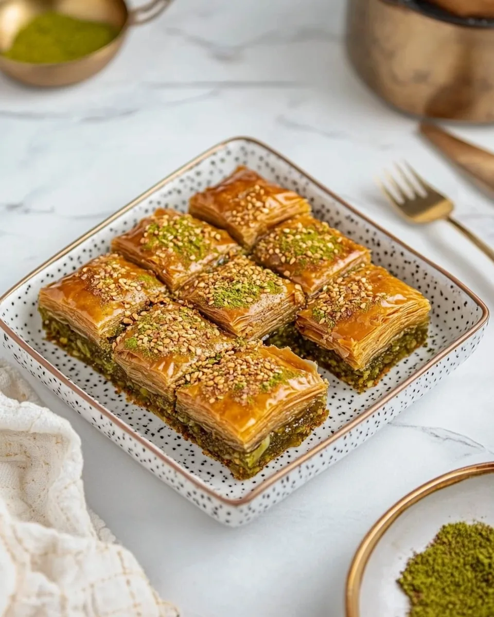 Traditional Turkish Baklava Recipe