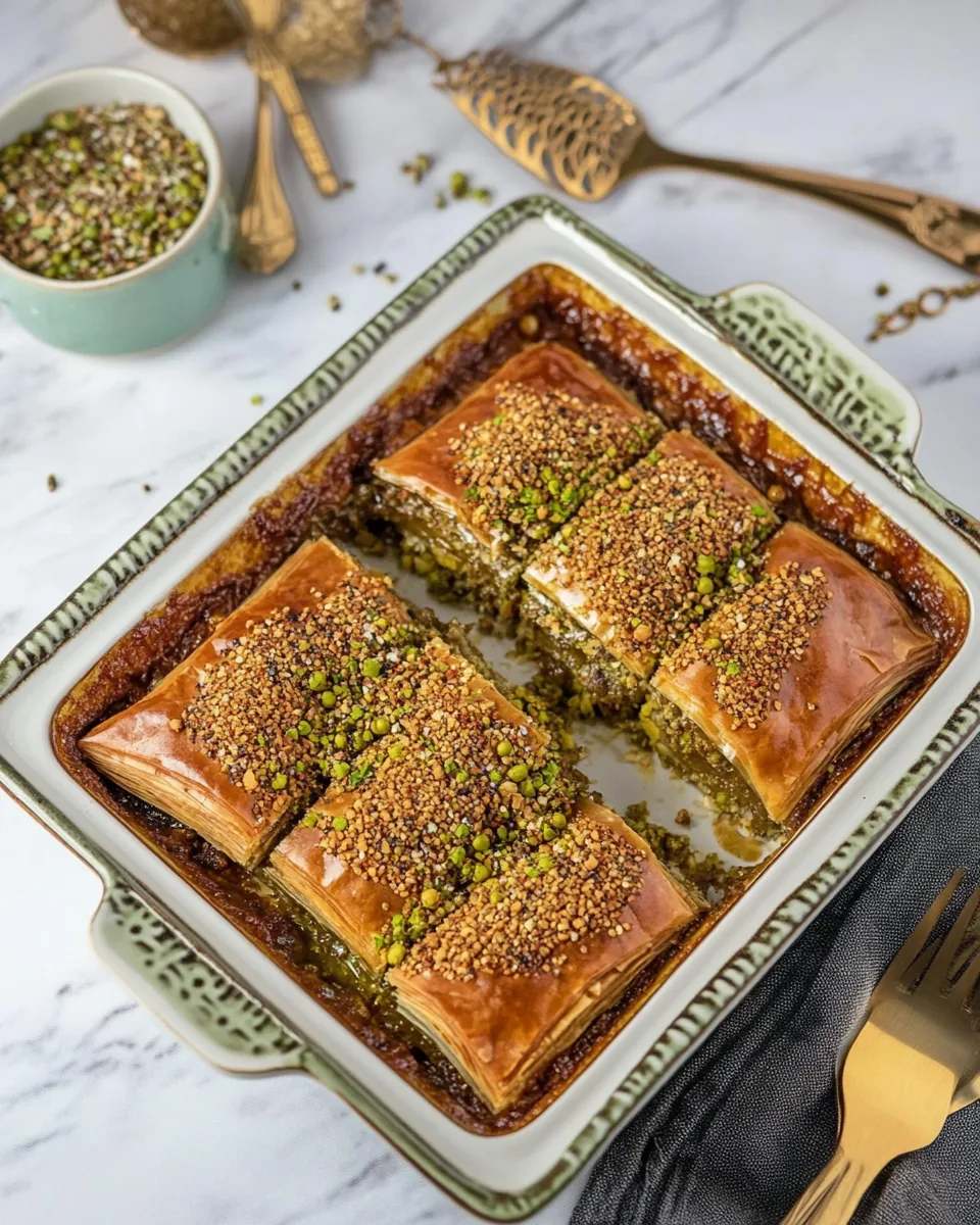 Traditional Turkish Baklava Recipe