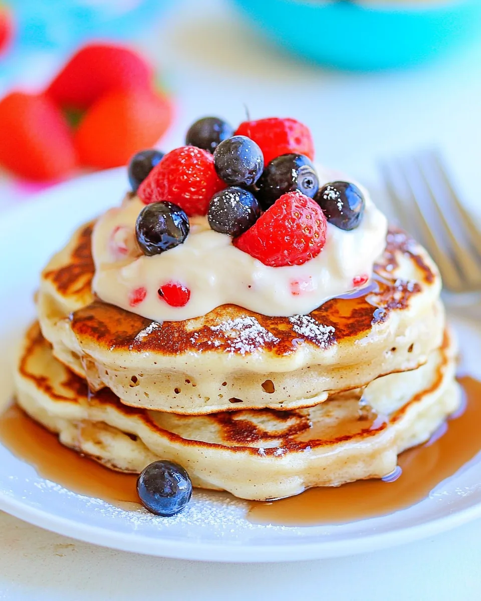 Tres Leches Pancakes
