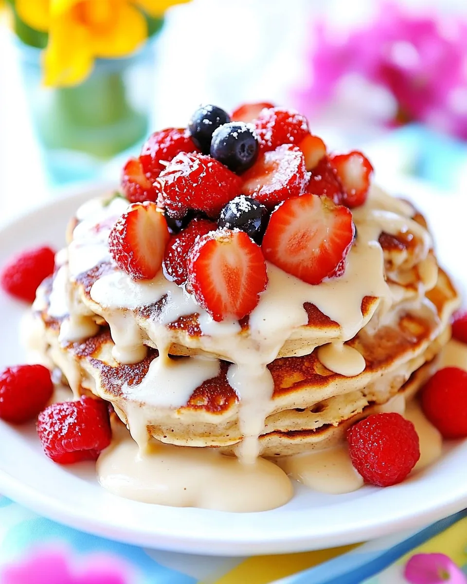 Tres Leches Pancakes