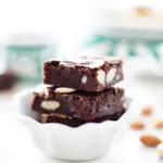 Triple Almond Brownies