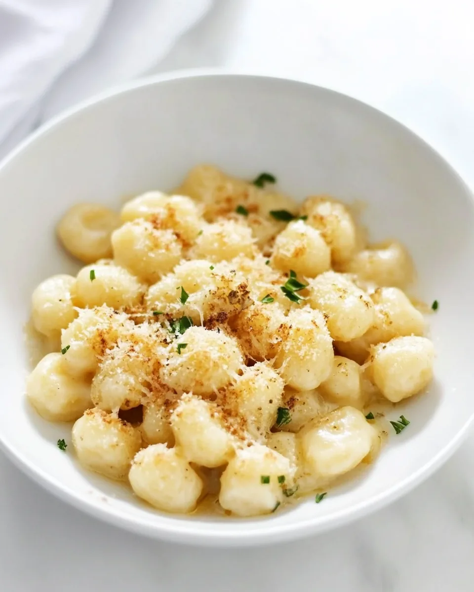 Truffled Gnocchi Macaroni Cheese