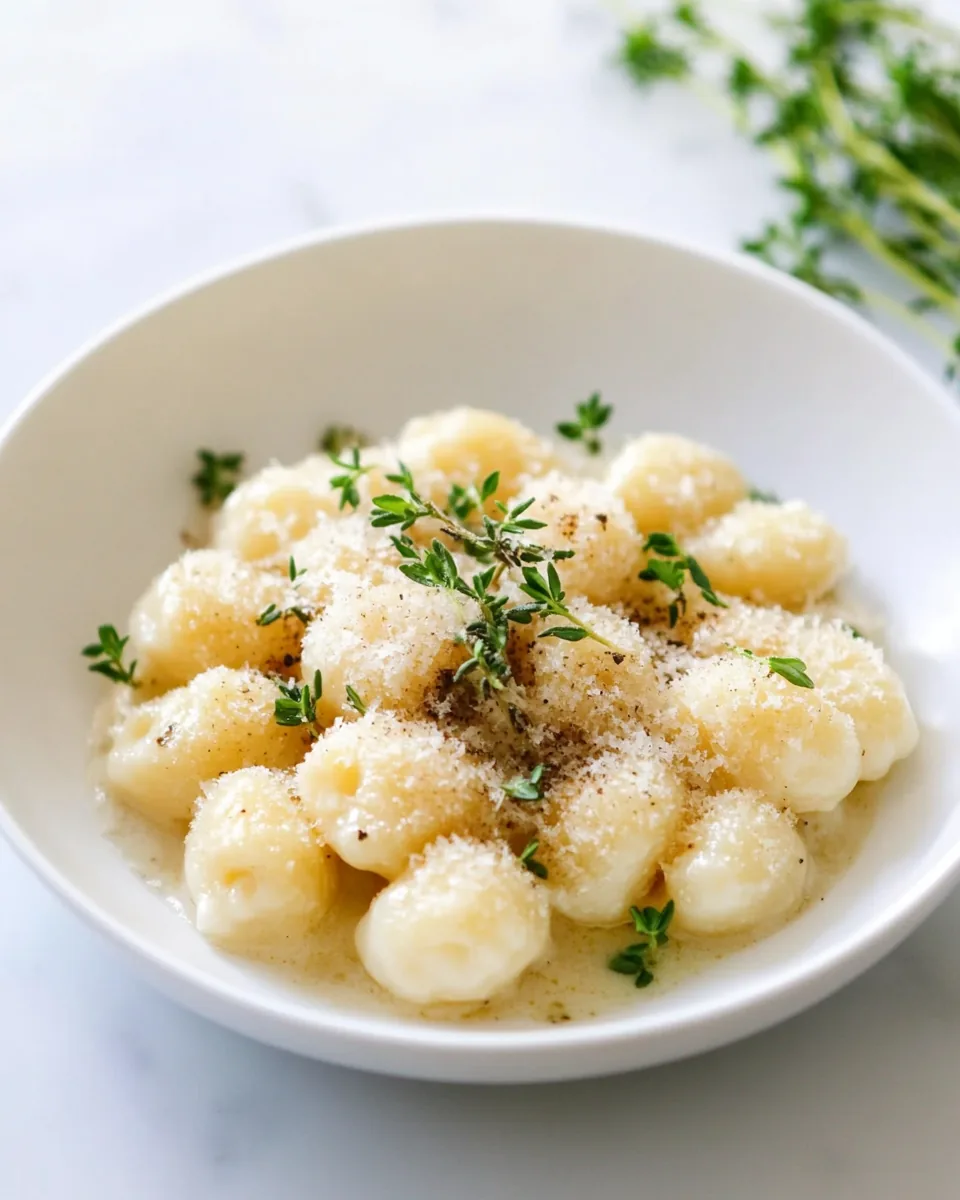 Truffled Gnocchi Macaroni Cheese