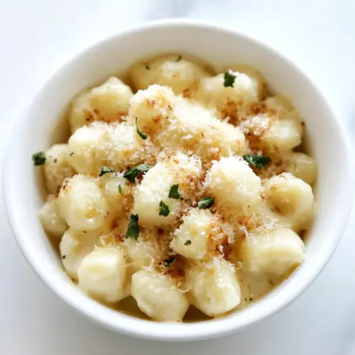 Truffled Gnocchi Macaroni Cheese