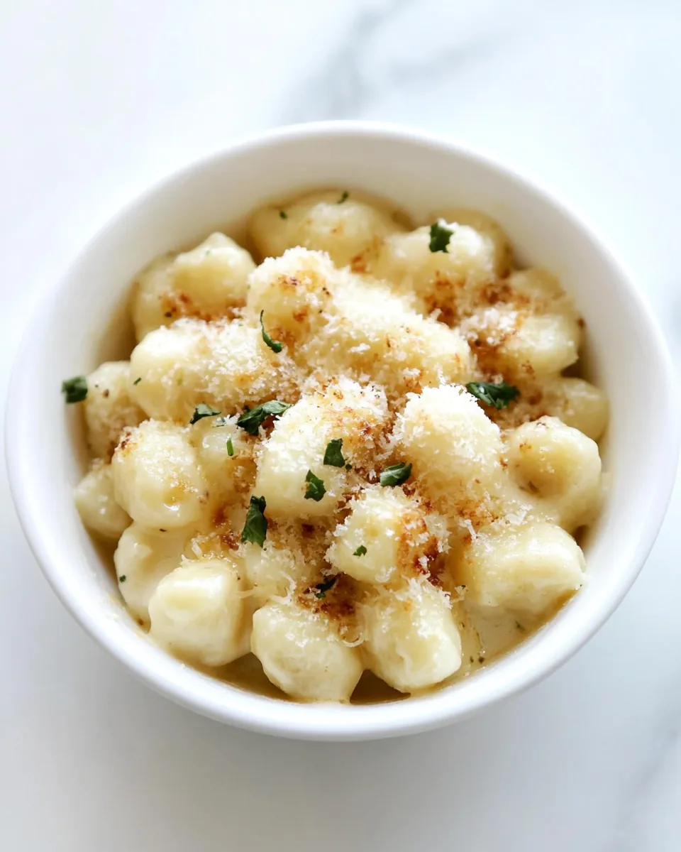 Truffled Gnocchi Macaroni Cheese
