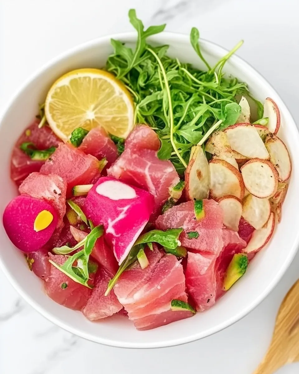 Tuna Carpaccio