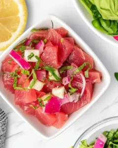 Tuna Carpaccio