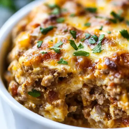 Turkey Crock Pot Breakfast Casserole