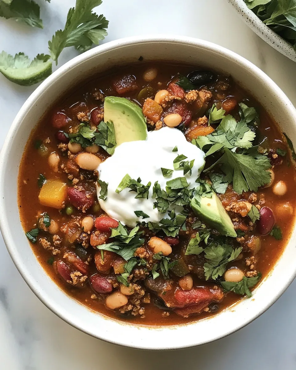 Turkey Pumpkin Chili