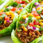Turkey Taco Lettuce Wraps