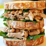 Tuscan Tuna and Bean Sandwiches