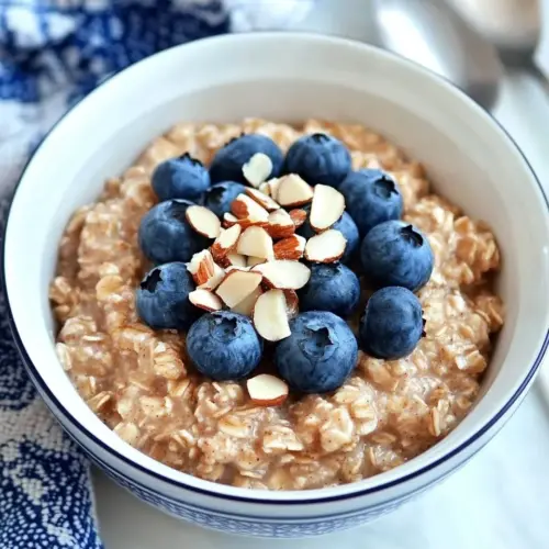 Vanilla Almond Oatmeal