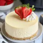 Vanilla Bean Instant Pot Cheesecake