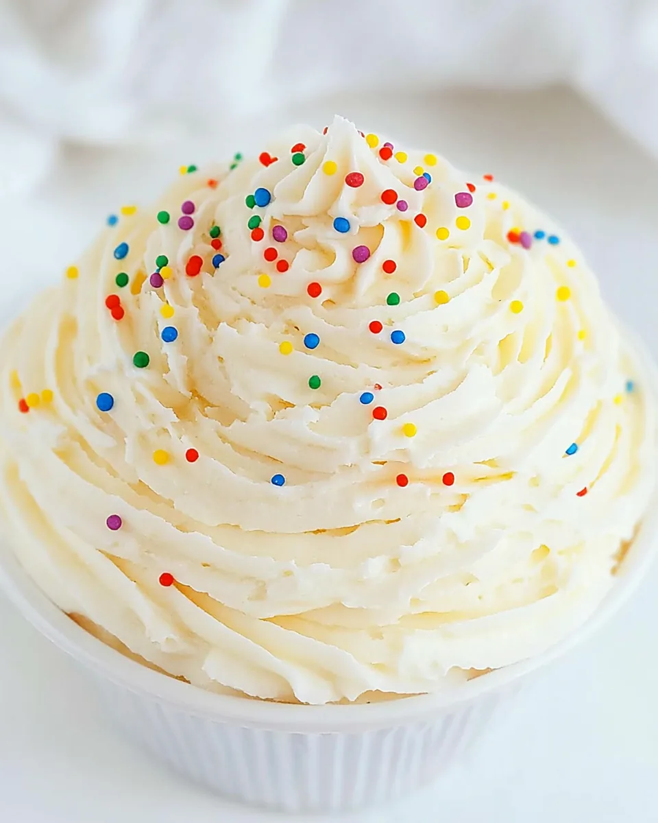 Vanilla Buttercream Frosting