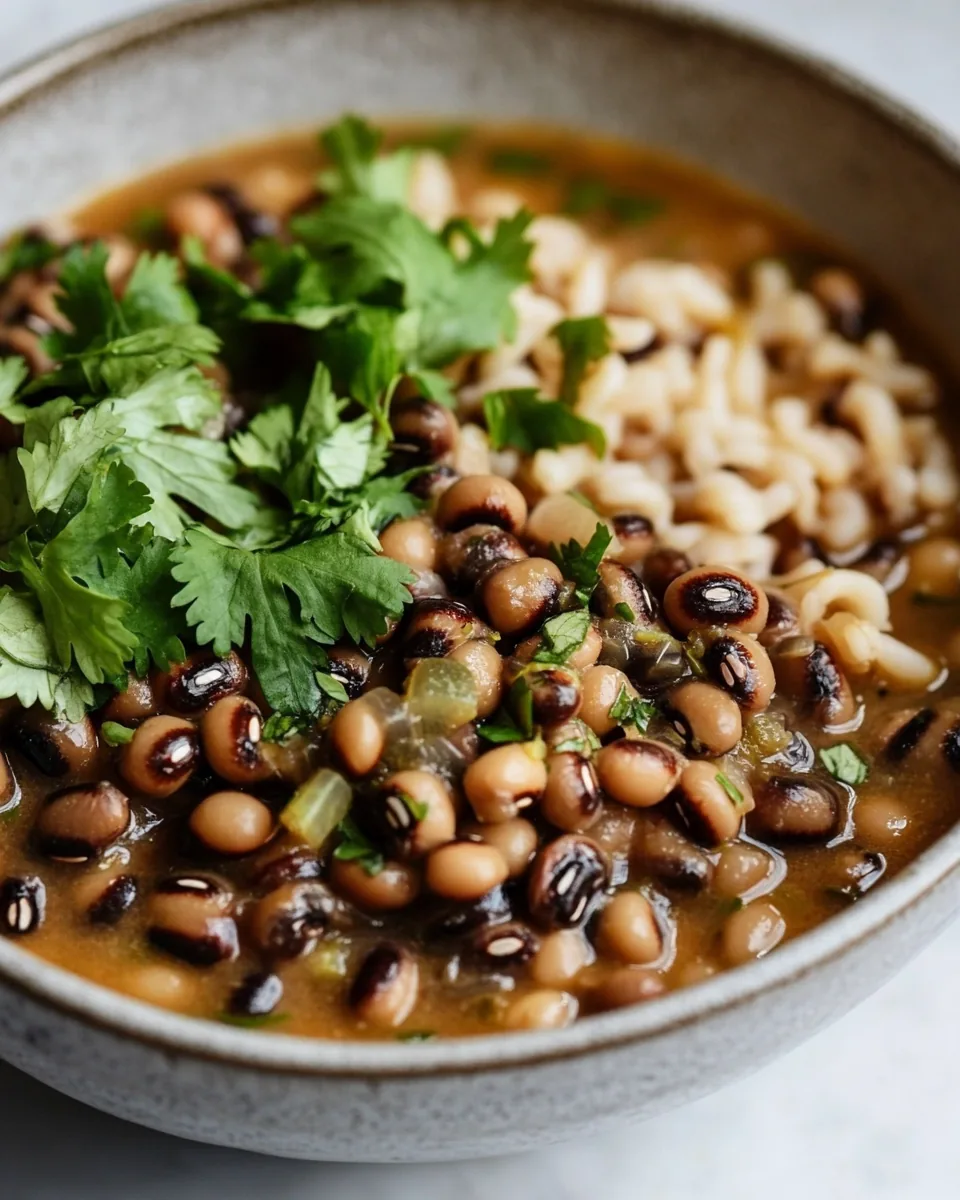 Vegan Black Eyed Peas