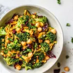 Vegan Curried Broccoli Chickpea Salad