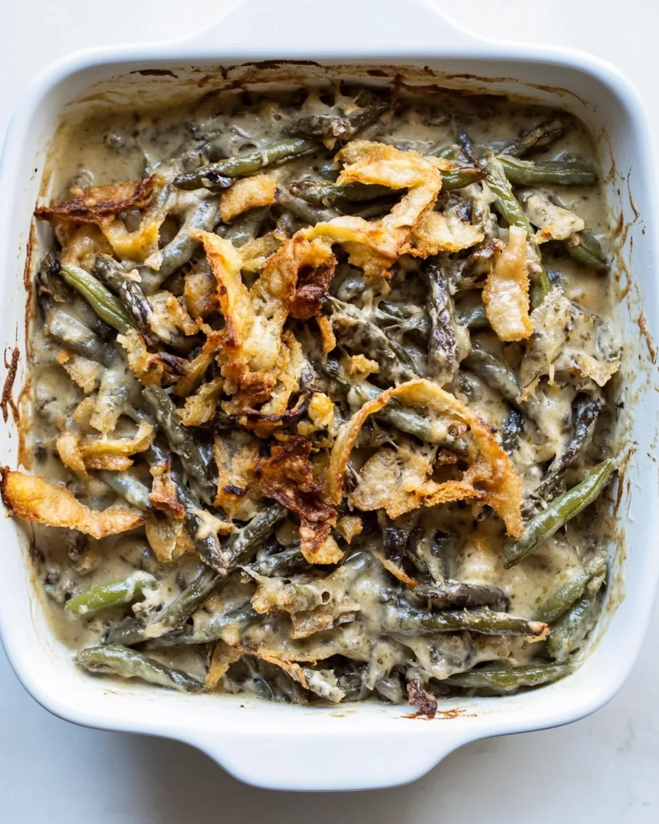 Vegan Green Bean Casserole