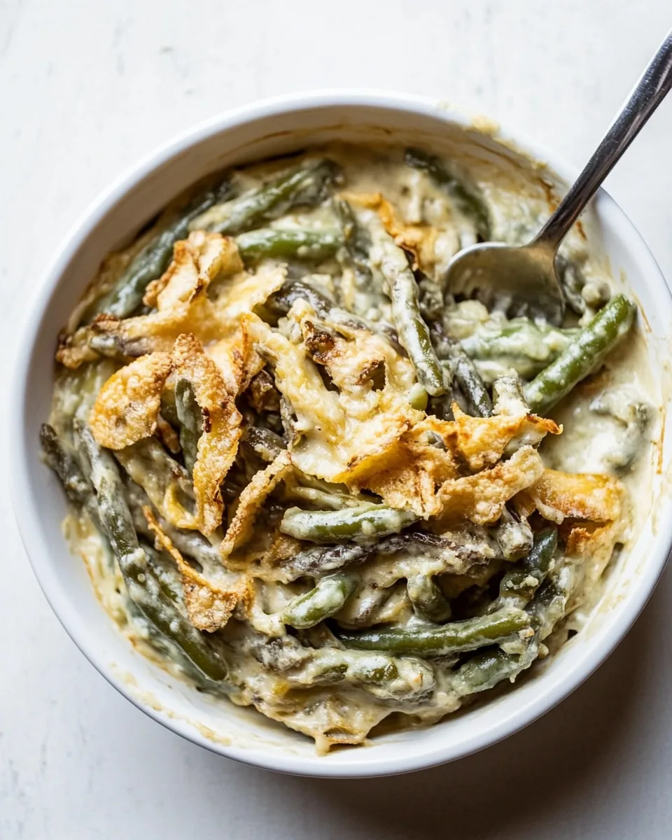 Vegan Green Bean Casserole
