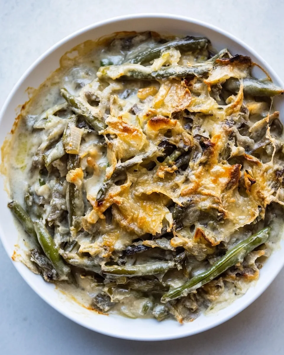 Vegan Green Bean Casserole