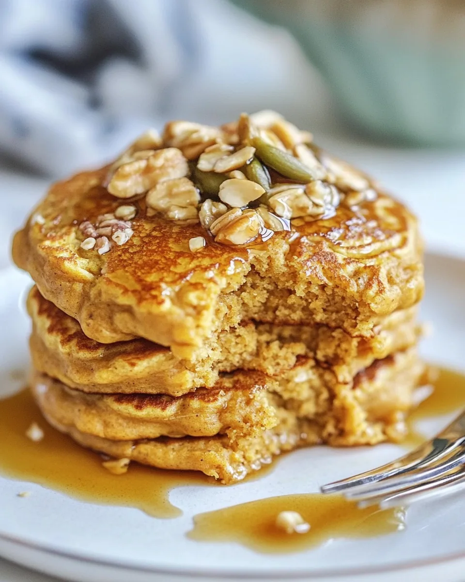 Vegan Pumpkin Pancakes