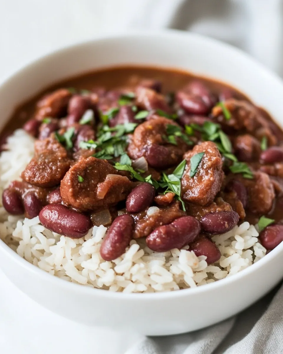 Vegan Red Beans and Rice