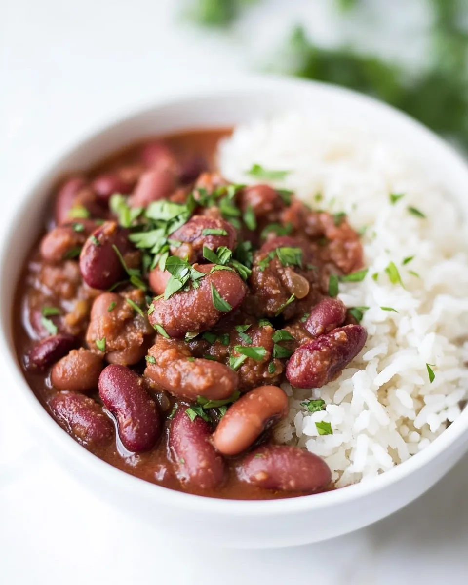 Vegan Red Beans and Rice