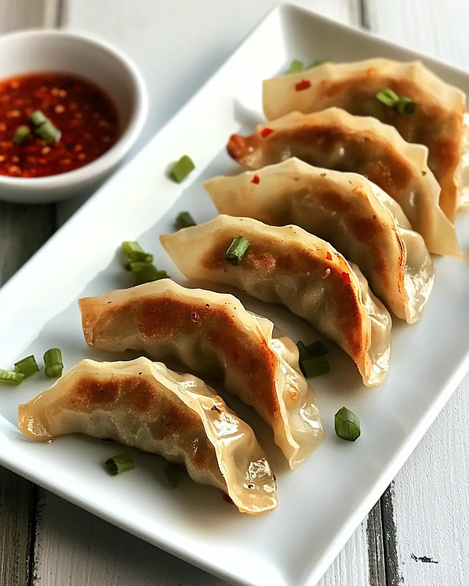 Vegetable Potstickers