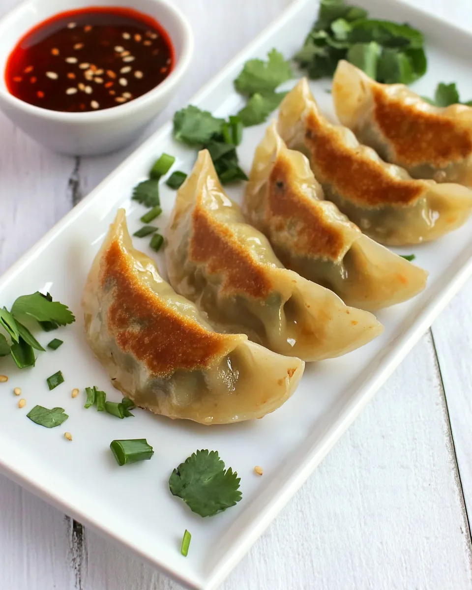 Vegetable Potstickers