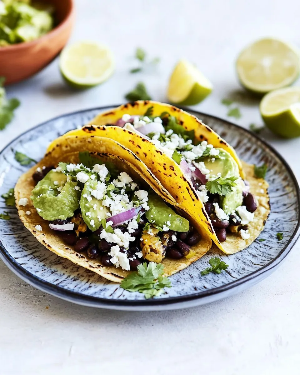 Vegetarian Black Bean Tacos